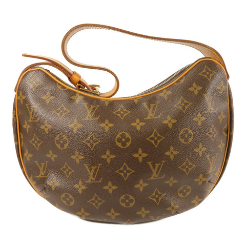 LOUIS VUITTON Monogram Croissant MM金扣肩背袋