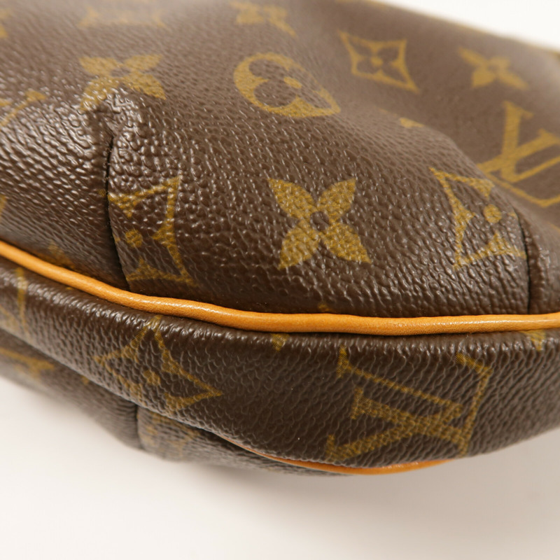LOUIS VUITTON Monogram Croissant MM金扣肩背袋-8