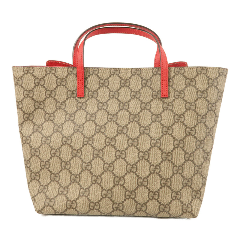 GUCCI 塗層帆布Hand Bag銀扣手挽袋-2