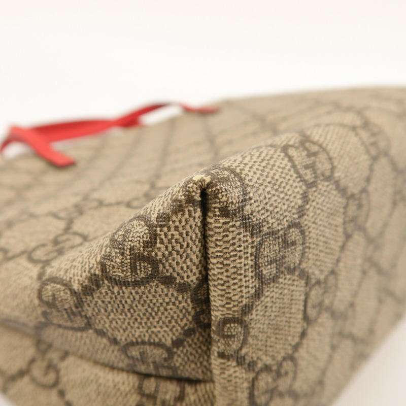 GUCCI 塗層帆布Hand Bag銀扣手挽袋-11