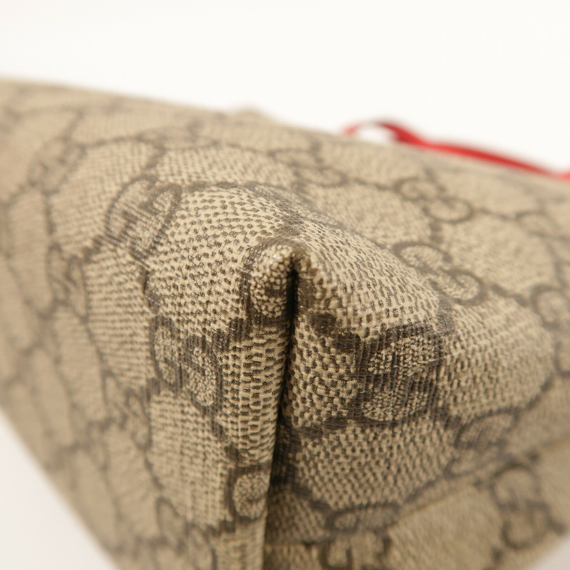 GUCCI 塗層帆布Hand Bag銀扣手挽袋-12