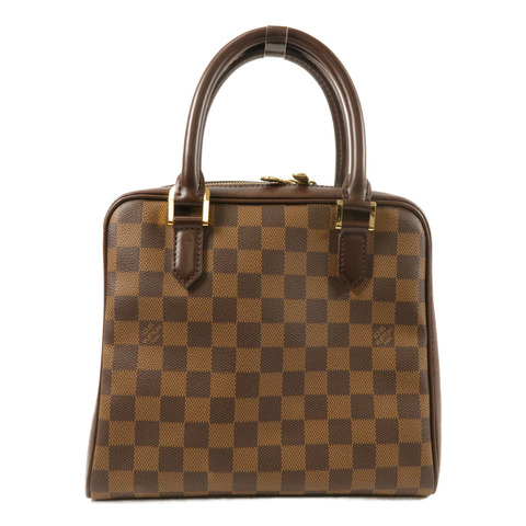LOUIS VUITTON Damier Brera金扣手挽袋
