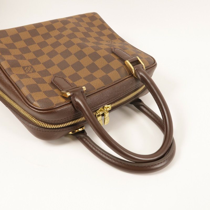 LOUIS VUITTON Damier Brera金扣手挽袋-7