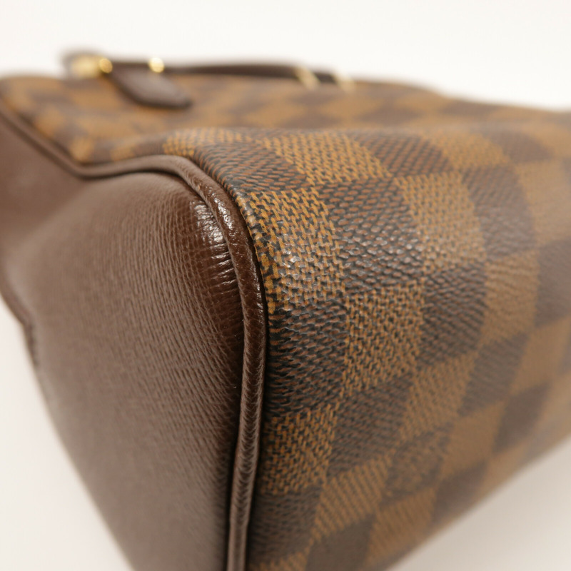 LOUIS VUITTON Damier Brera金扣手挽袋-10
