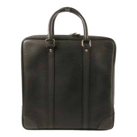 LOUIS VUITTON Epi Vivienne MM銀扣手挽袋