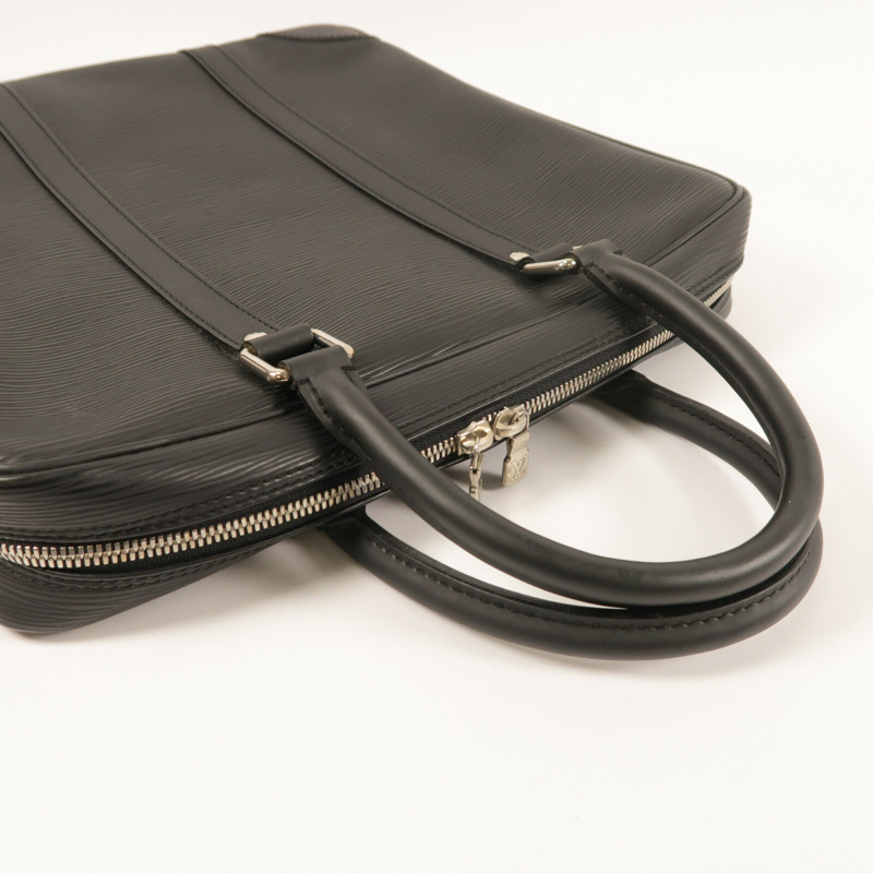 LOUIS VUITTON Epi Vivienne MM銀扣手挽袋-7
