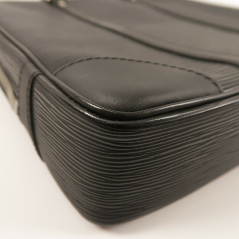 LOUIS VUITTON Epi Vivienne MM銀扣手挽袋-10