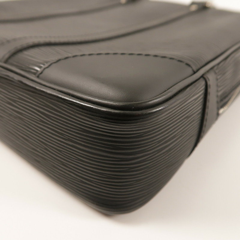 LOUIS VUITTON Epi Vivienne MM銀扣手挽袋-11