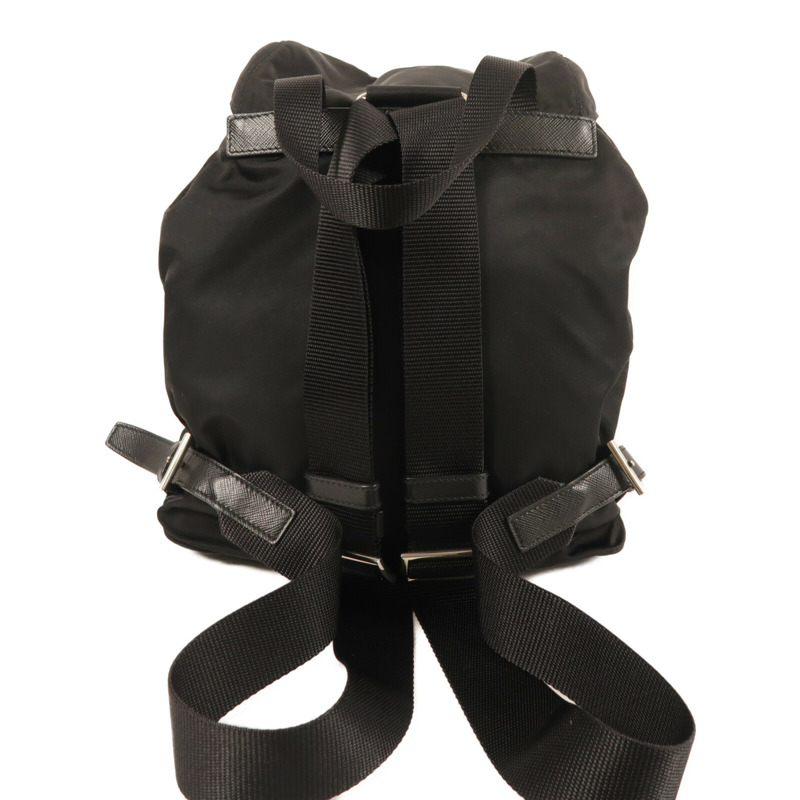 PRADA 尼龍Backpack銀扣背包-2