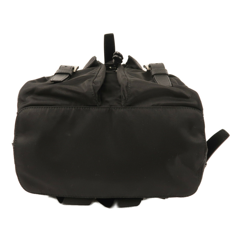 PRADA 尼龍Backpack銀扣背包-3
