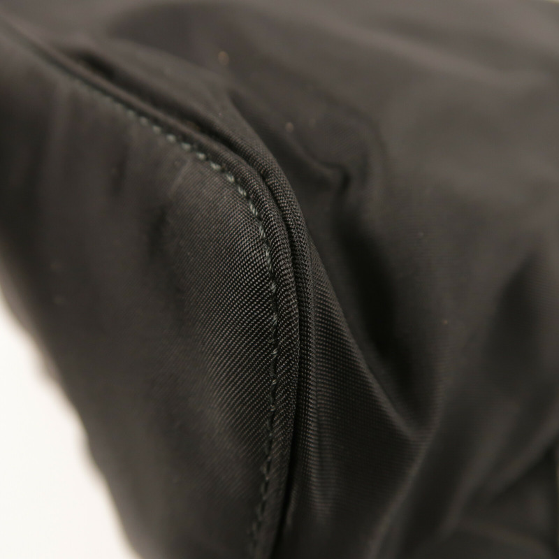 PRADA 尼龍Backpack銀扣背包-12