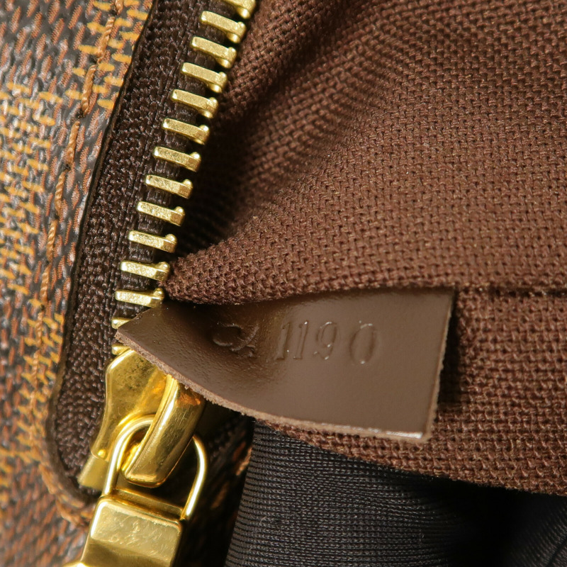 LOUIS VUITTON Damier Brooklyn MM肩背袋-6