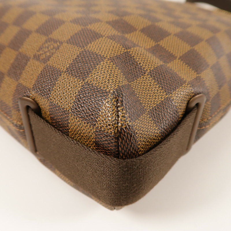 LOUIS VUITTON Damier Brooklyn MM肩背袋-12