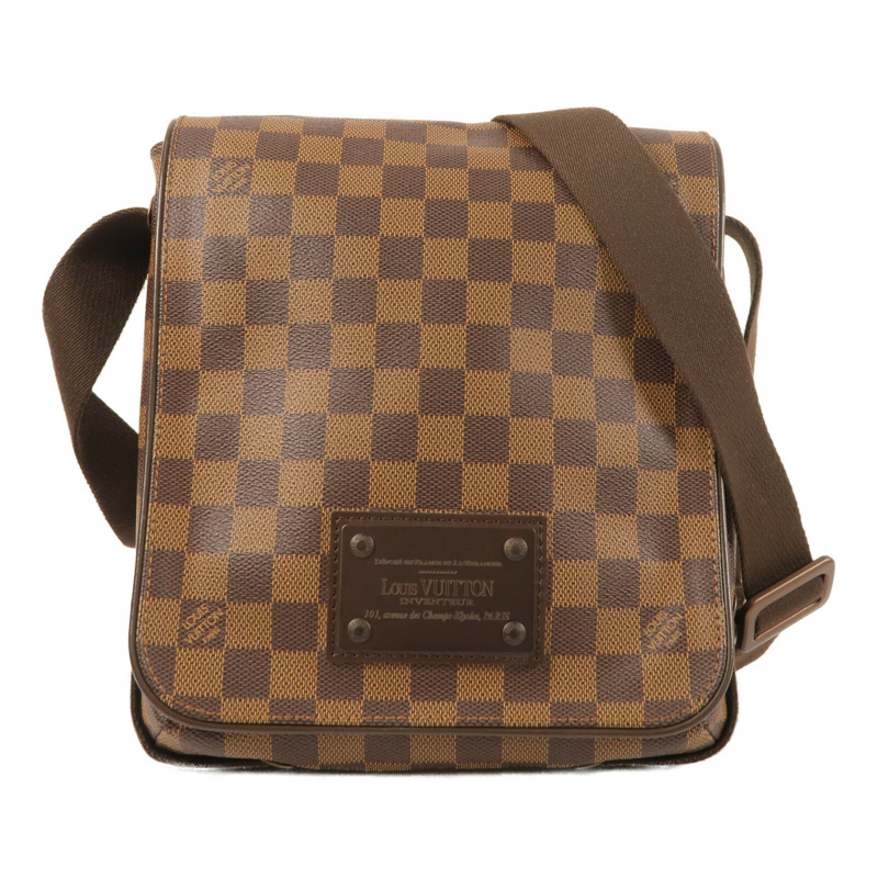 LOUIS VUITTON Damier Brooklyn PM肩背袋-0