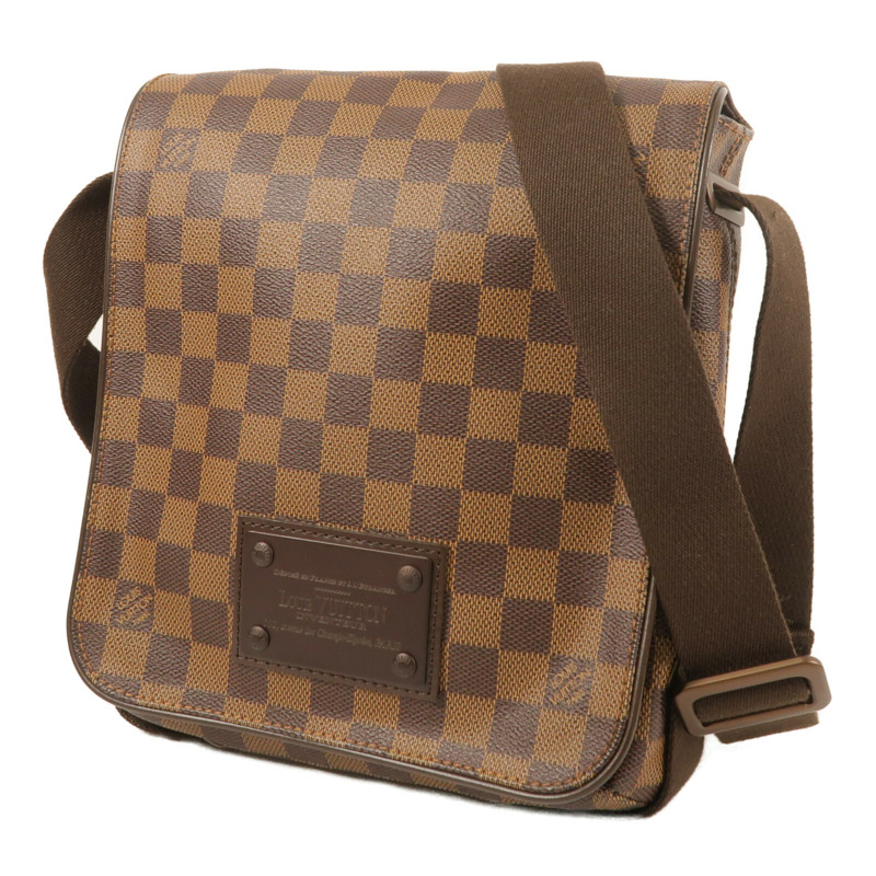 LOUIS VUITTON Damier Brooklyn PM肩背袋-1