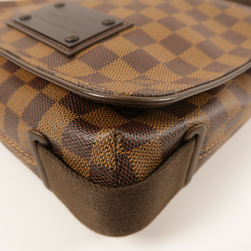 LOUIS VUITTON Damier Brooklyn PM肩背袋-10