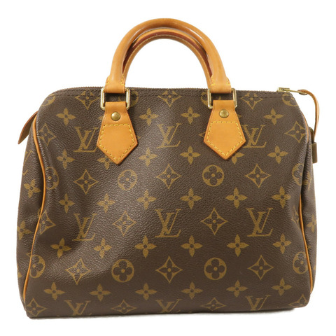LOUIS VUITTON Monogram Speedy 25金扣手挽袋