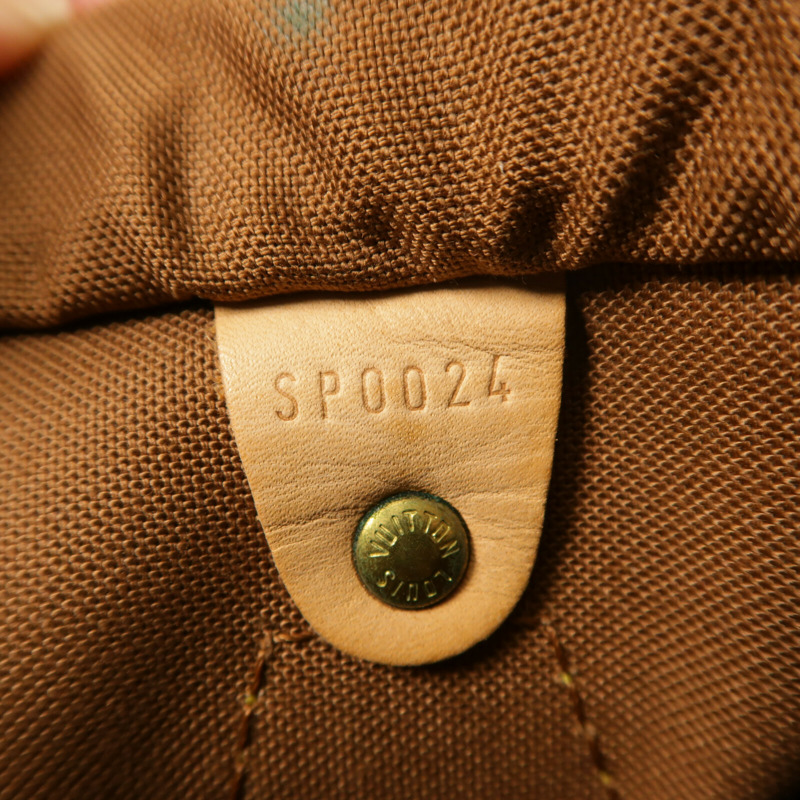 LOUIS VUITTON Monogram Speedy 25金扣手挽袋-6