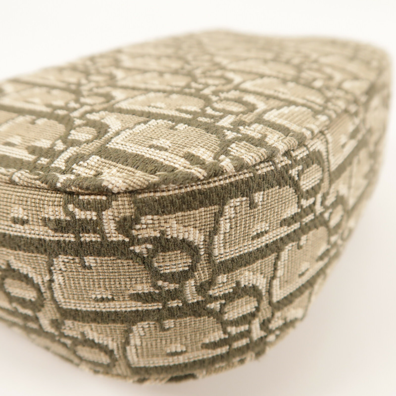 Dior 帆布/牛皮皮革Mini Saddle Messenger肩背袋-11