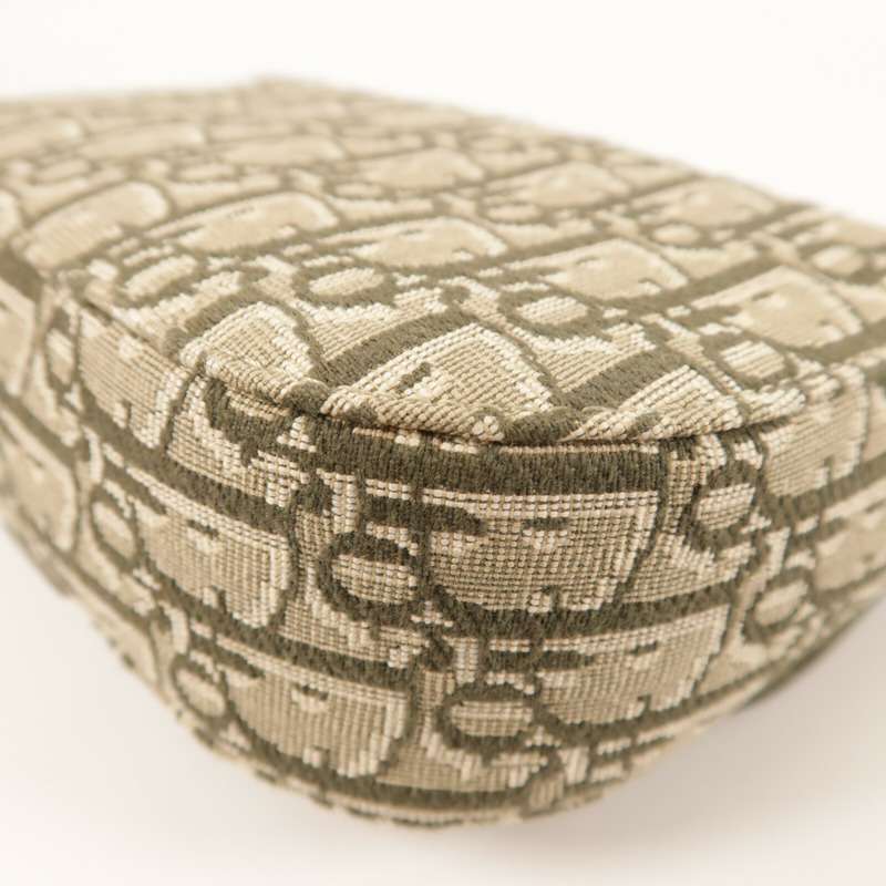 Dior 帆布/牛皮皮革Mini Saddle Messenger肩背袋-12