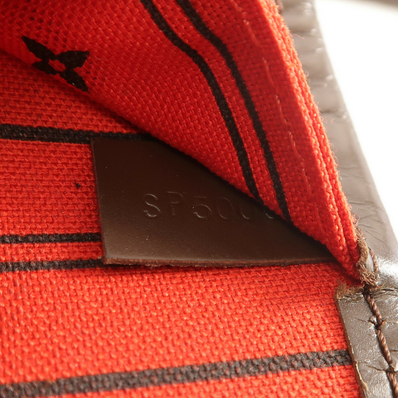 LOUIS VUITTON Damier Neverfull MM金扣手挽袋/肩背袋-6