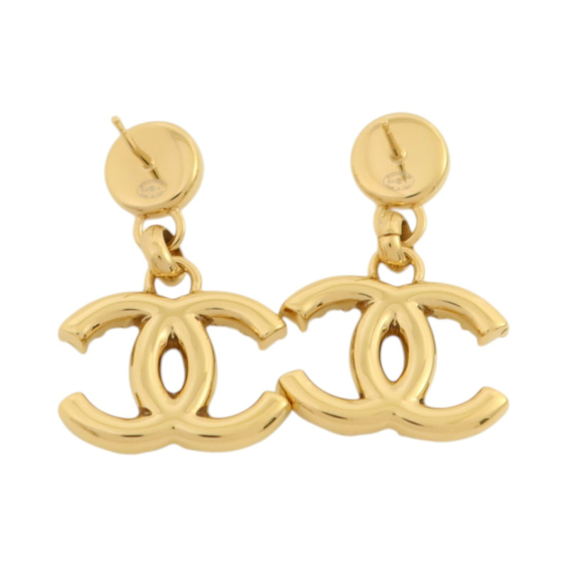CHANEL 金屬/PVC Earrings耳環-2