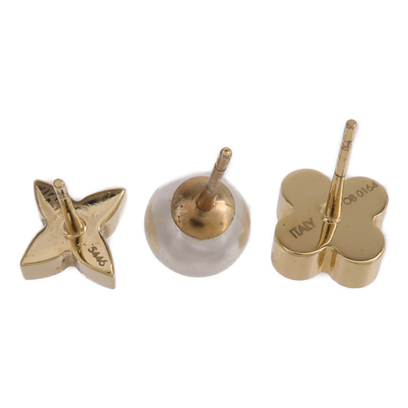 LOUIS VUITTON 金屬Charmy Pearl Earrings耳環-2