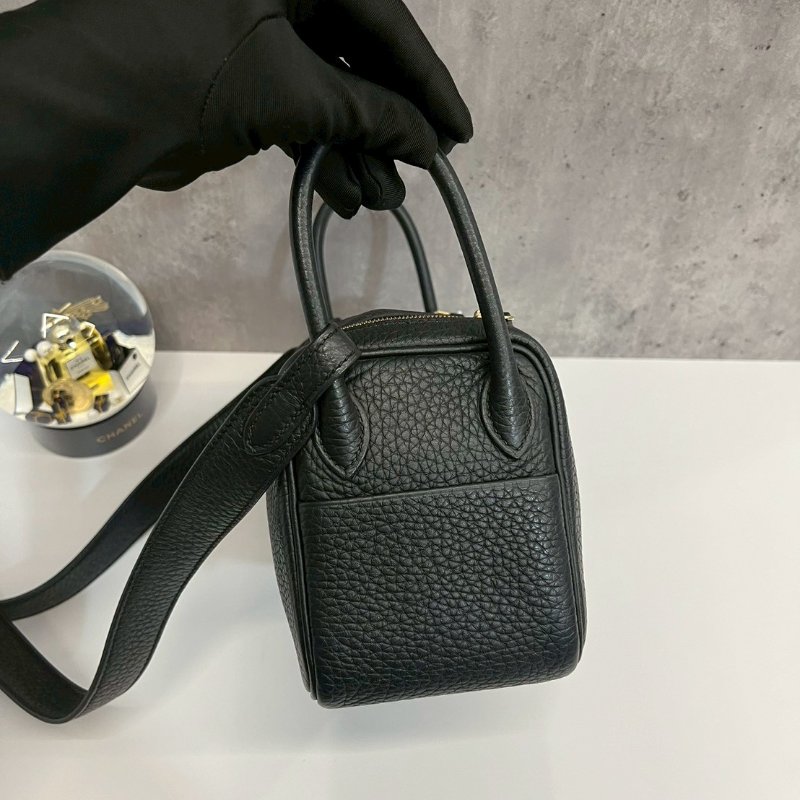 Hermès Mini Lindy 二代 黑金 全新 B刻-2