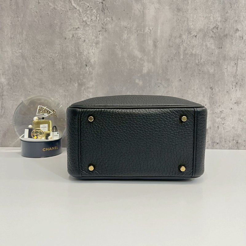 Hermès Mini Lindy 二代 黑金 全新 B刻-6