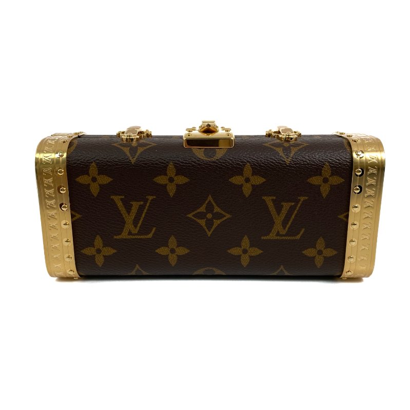 △ Louis Vuitton 路易威登 Brown Coated Canvas Monogram Vanity Case M46758 啡色塗層帆布經典老花化妝箱 - 267005695-3