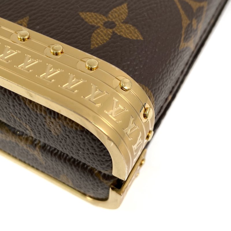 △ Louis Vuitton 路易威登 Brown Coated Canvas Monogram Vanity Case M46758 啡色塗層帆布經典老花化妝箱 - 267005695-8