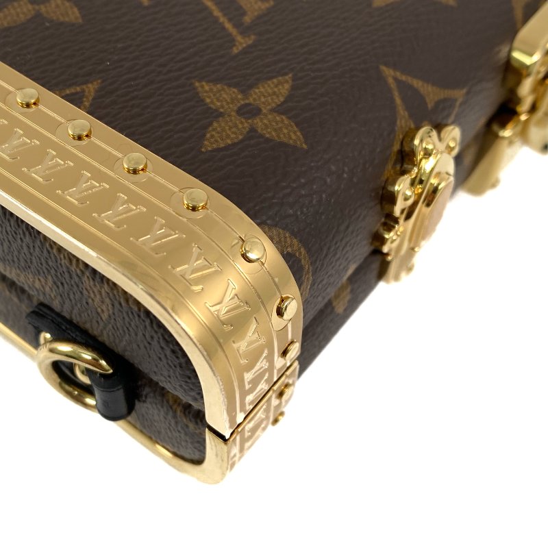 △ Louis Vuitton 路易威登 Brown Coated Canvas Monogram Vanity Case M46758 啡色塗層帆布經典老花化妝箱 - 267005695-13