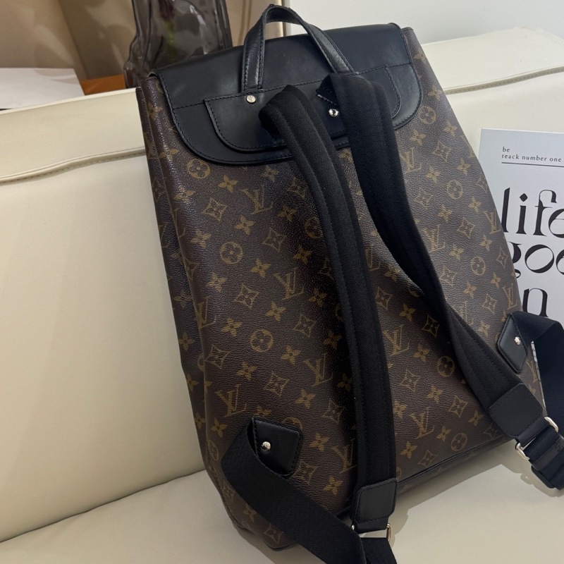 LLouis Vuitton路易威登 Palk 老花雙肩包 附件：無-1