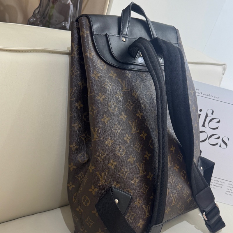 LLouis Vuitton路易威登 Palk 老花雙肩包 附件：無-3