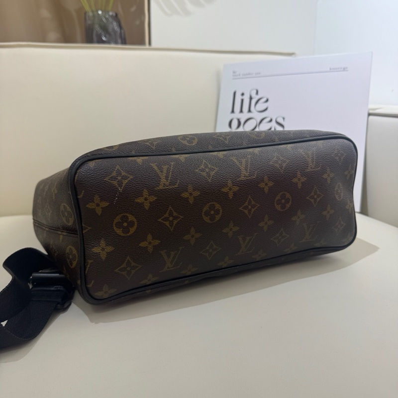 LLouis Vuitton路易威登 Palk 老花雙肩包 附件：無-4