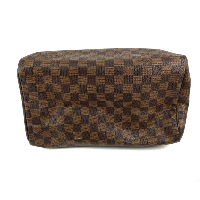 △ Louis Vuitton 路易威登 Brown Coated Canvas Damier Speedy 30 Hand Bag N41531 啡色塗層帆布經典格紋手袋 - 267003790-4