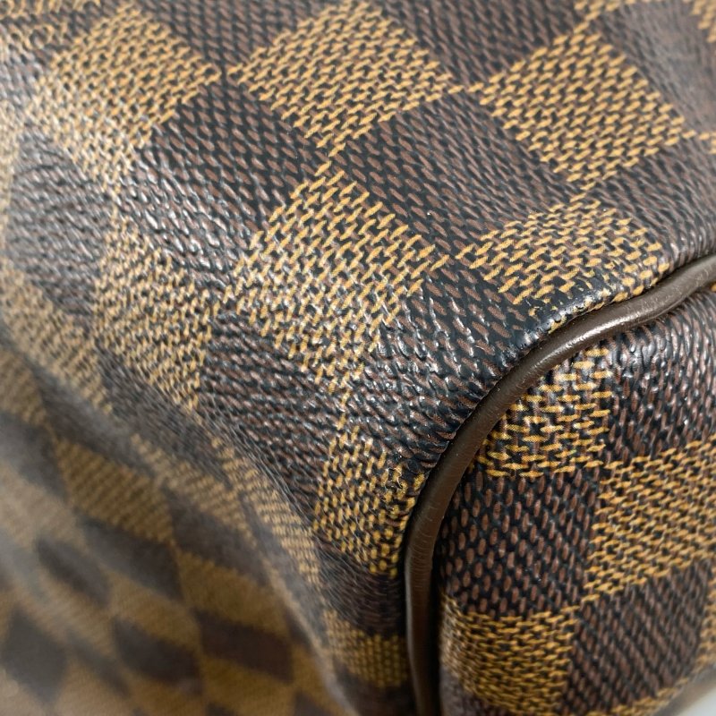 △ Louis Vuitton 路易威登 Brown Coated Canvas Damier Speedy 30 Hand Bag N41531 啡色塗層帆布經典格紋手袋 - 267003790-6