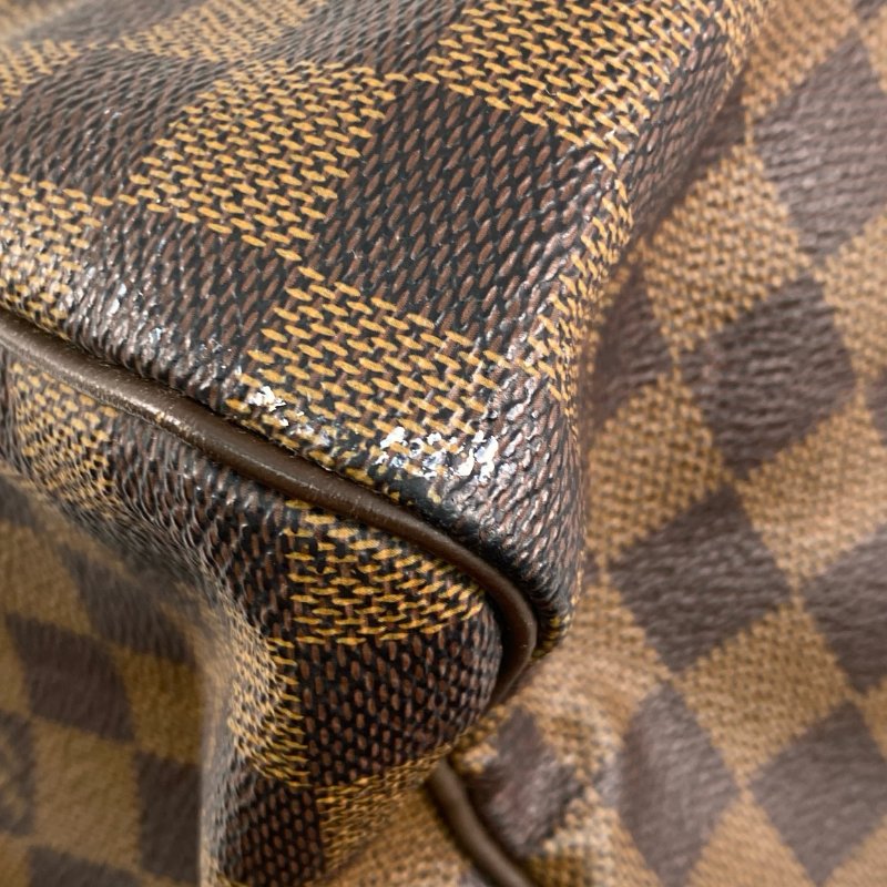 △ Louis Vuitton 路易威登 Brown Coated Canvas Damier Speedy 30 Hand Bag N41531 啡色塗層帆布經典格紋手袋 - 267003790-7