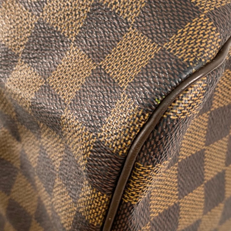 △ Louis Vuitton 路易威登 Brown Coated Canvas Damier Speedy 30 Hand Bag N41531 啡色塗層帆布經典格紋手袋 - 267003790-8