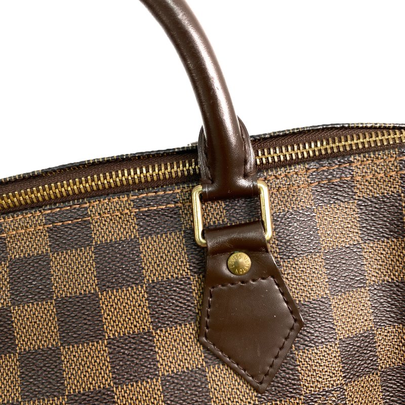 △ Louis Vuitton 路易威登 Brown Coated Canvas Damier Speedy 30 Hand Bag N41531 啡色塗層帆布經典格紋手袋 - 267003790-12