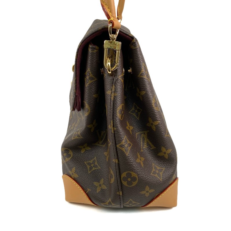 △ Louis Vuitton 路易威登 Brown Coated Canvas Monogram Hide Away MM Shoulder Bag M14473 啡色塗層帆布經典老花肩背袋 - 267003159-2