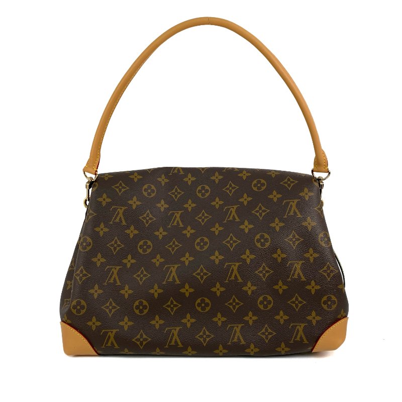 △ Louis Vuitton 路易威登 Brown Coated Canvas Monogram Hide Away MM Shoulder Bag M14473 啡色塗層帆布經典老花肩背袋 - 267003159-3