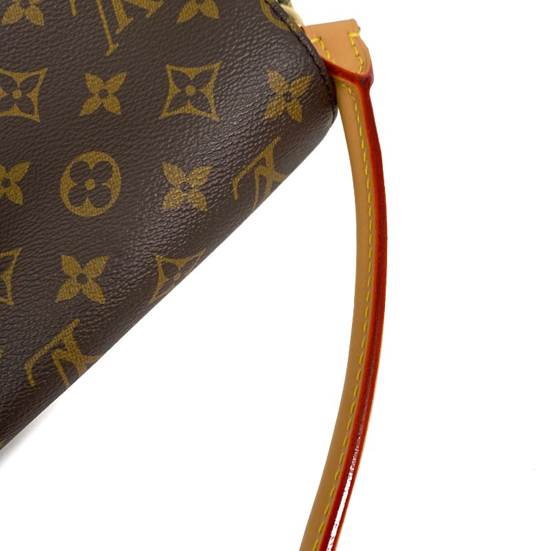 △ Louis Vuitton 路易威登 Brown Coated Canvas Monogram Hide Away MM Shoulder Bag M14473 啡色塗層帆布經典老花肩背袋 - 267003159-11