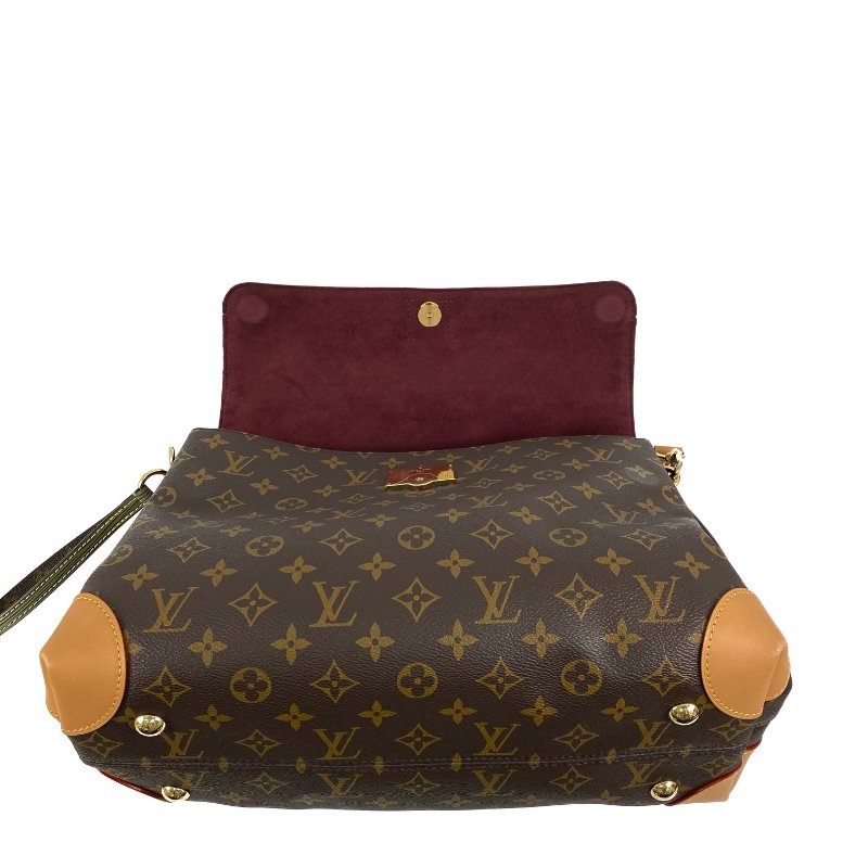 △ Louis Vuitton 路易威登 Brown Coated Canvas Monogram Hide Away MM Shoulder Bag M14473 啡色塗層帆布經典老花肩背袋 - 267003159-14
