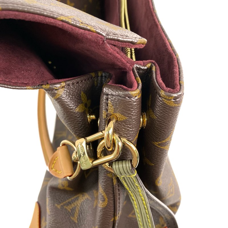 △ Louis Vuitton 路易威登 Brown Coated Canvas Monogram Hide Away MM Shoulder Bag M14473 啡色塗層帆布經典老花肩背袋 - 267003159-22