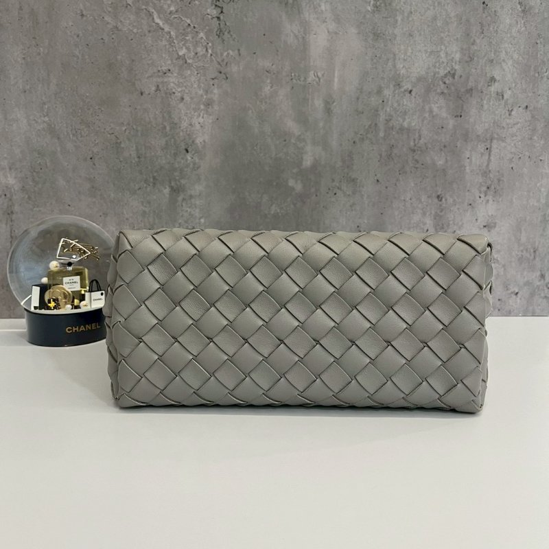 BV Andiamo 灰色 編織包-6