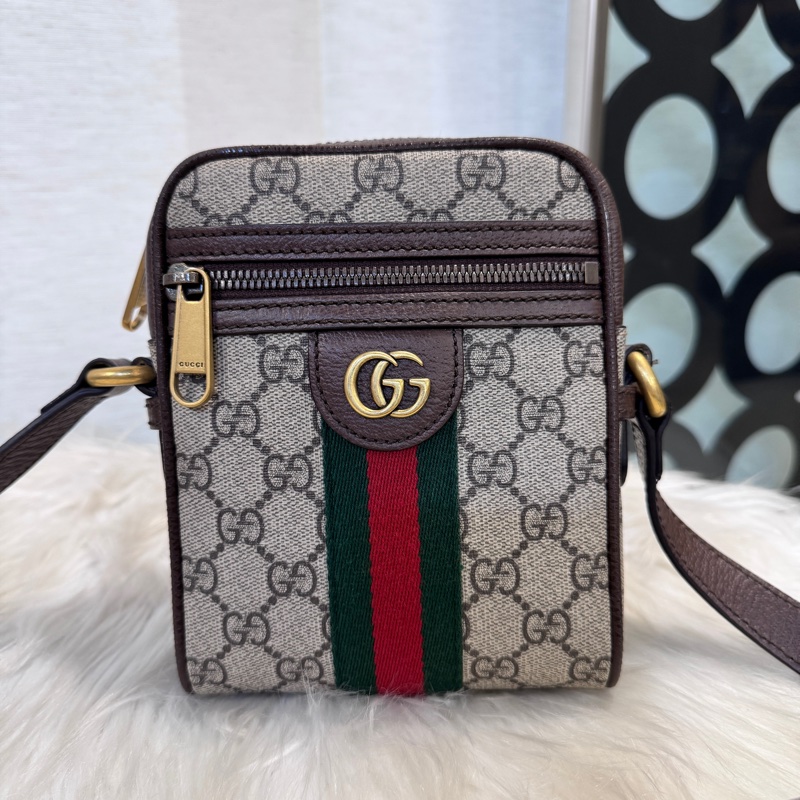 Gucci Ophidia 斜背日字包-0
