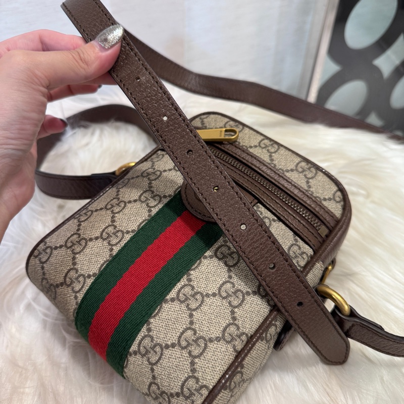 Gucci Ophidia 斜背日字包-10