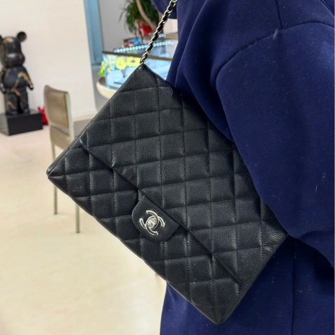 ✨Chanel CF timeless 腋下包 輕巧 99新🖤