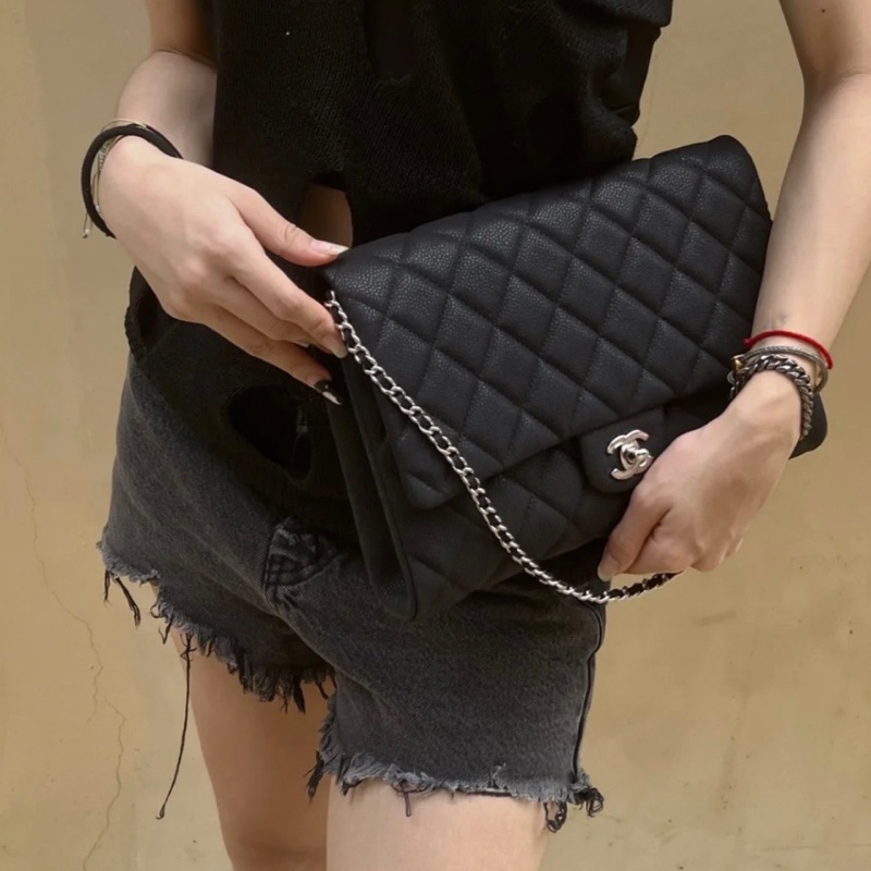 ✨Chanel CF timeless 腋下包 輕巧 99新🖤-2